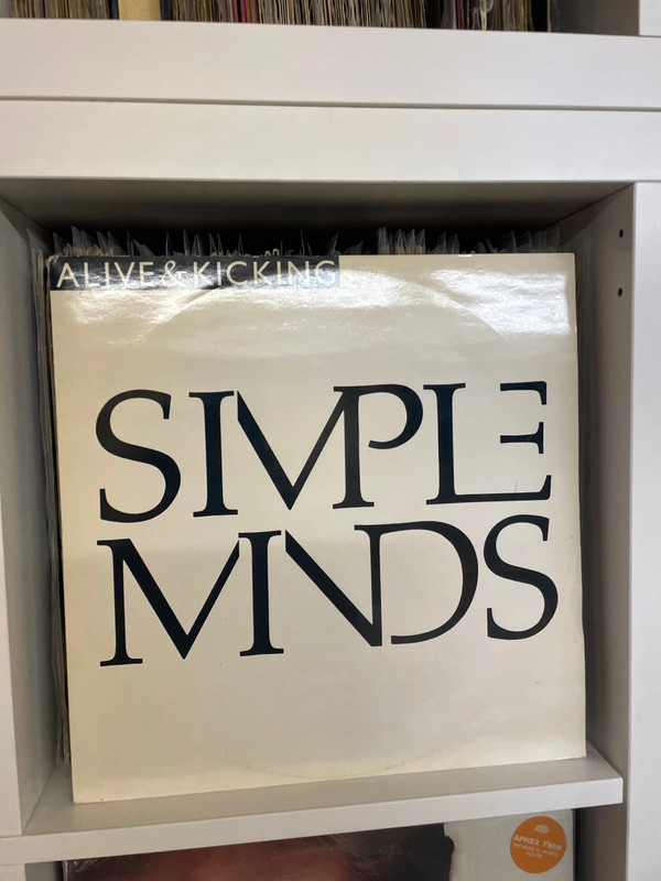 12" Simple Minds – Alive & Kicking