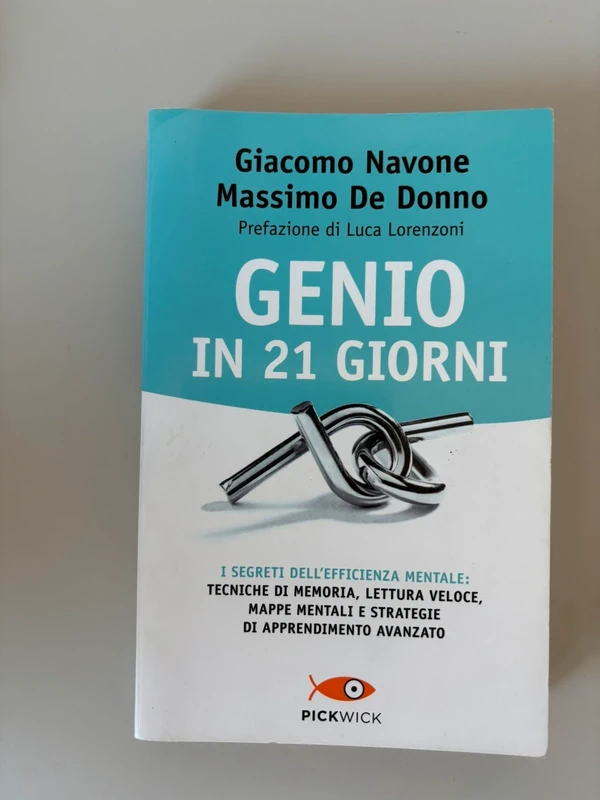 Genio in 21 giorni - Tecniche di memoria