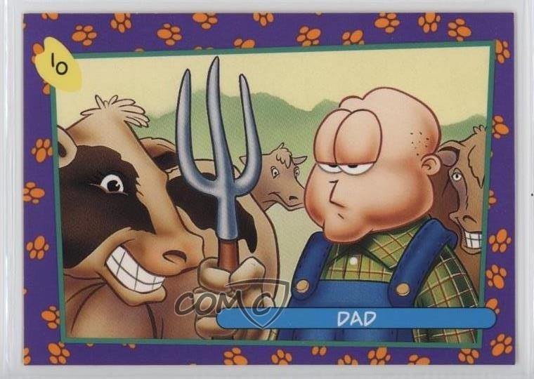 1992 SkyBox Garfield Comics Cast Jon's Dad #10 05v0