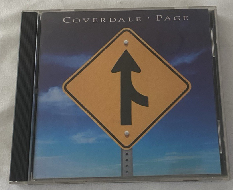 Coverdale • Page S/T CD 1993 Hard Rock Geffen Records VG+ Condition