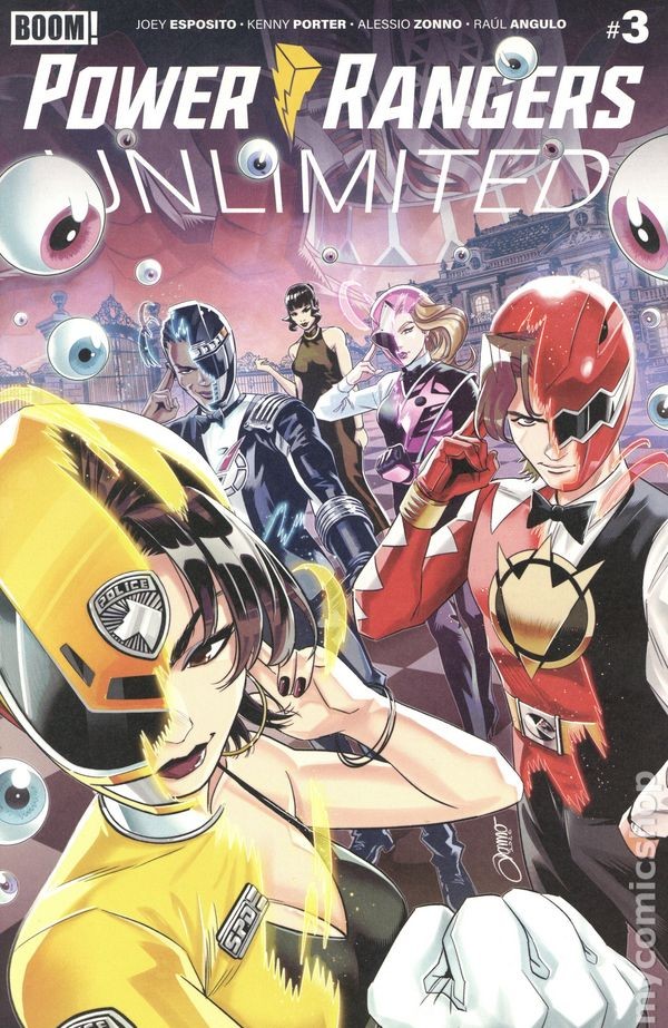 Power Rangers Unlimited #3A 2026 Immagine Stock