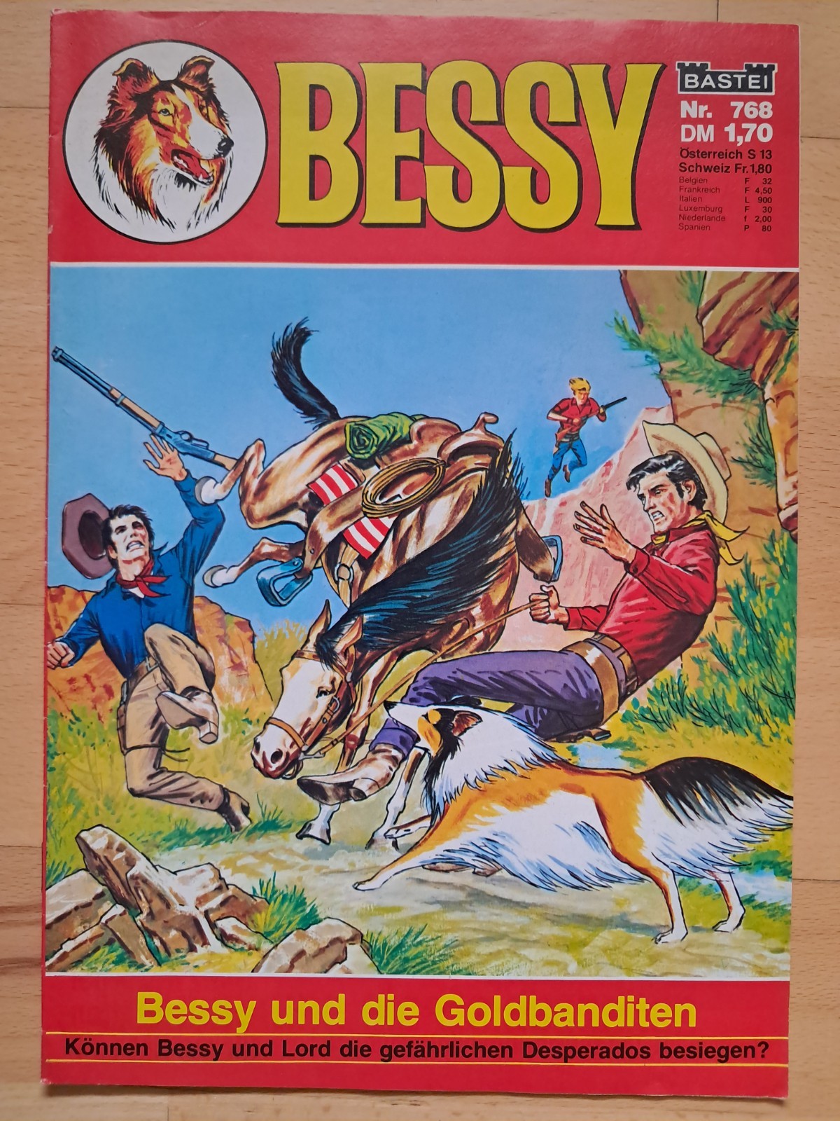 Bessy n.768 - TOP ORIGINALE PRIMA EDIZIONE WESTERN BASTEI COMIC Willy Vandersteen