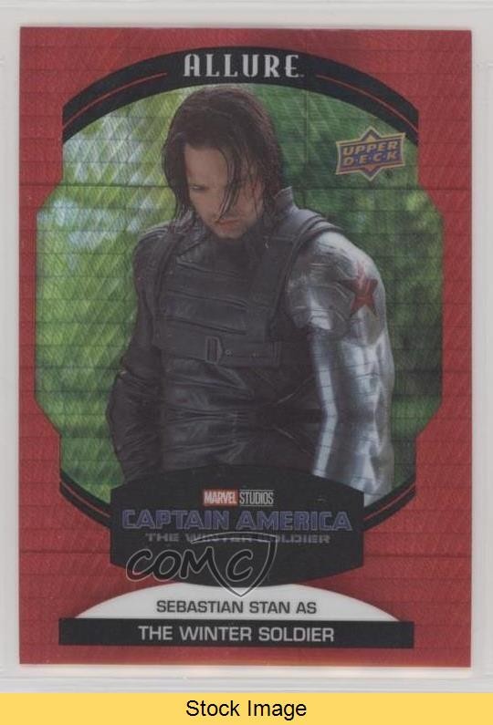2022 Marvel Allure Red Prism Sebastian Stan as The Winter Soldier #28 READ 0b3