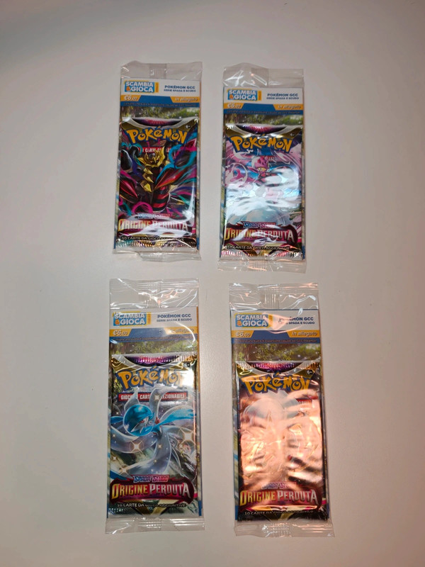 Pokémon artset Origine perduta sealed gedis