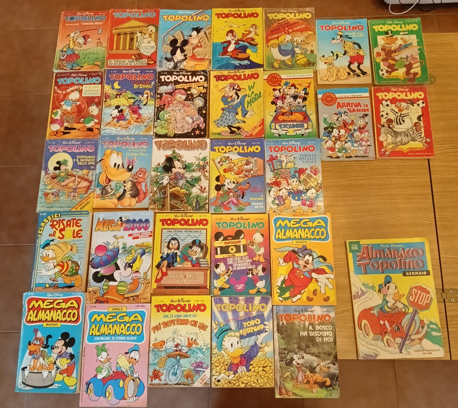 fumetti Topolino 30 pezzi
