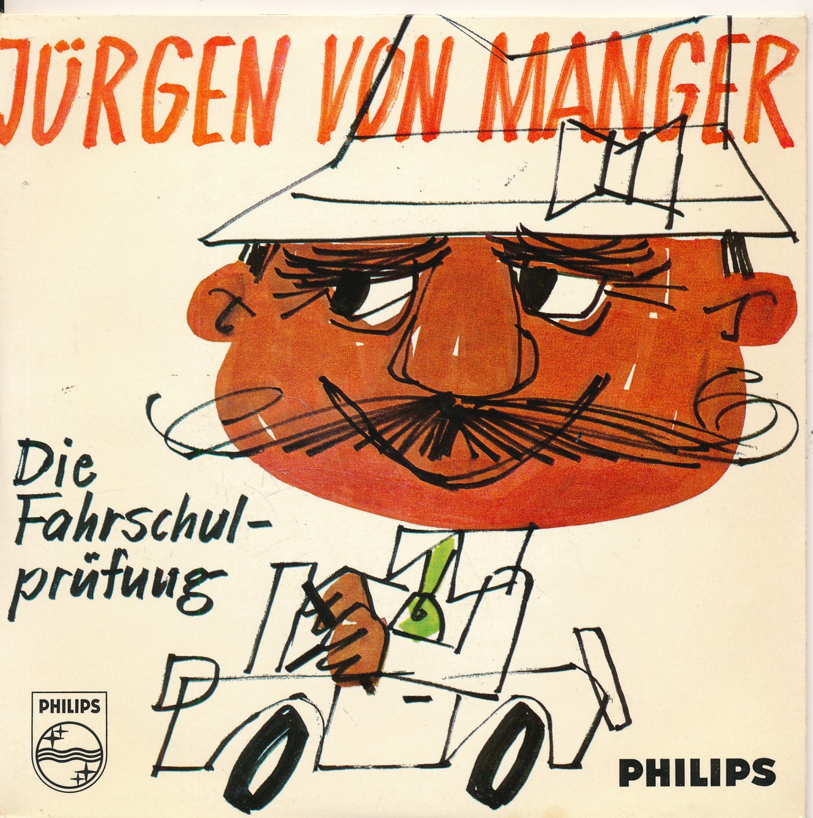 Die Fahrschulprüfung - Jürgen von Manger - Single 7" Vinyl 211/22