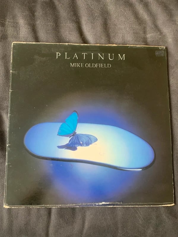 Disque Mike Oldfield platinum vinyle 33T pop rock prog