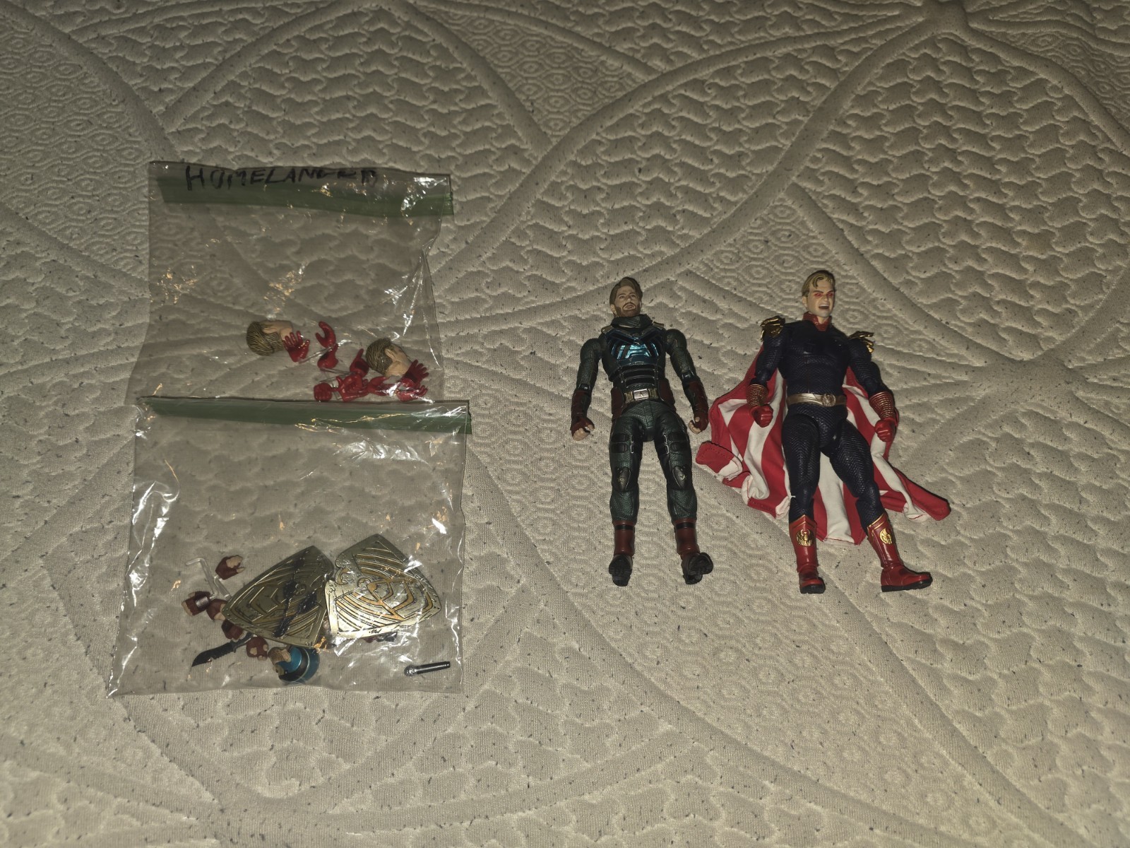Lotto MAFEX The Boys Homelander e Soldier Boy! Modellino usato