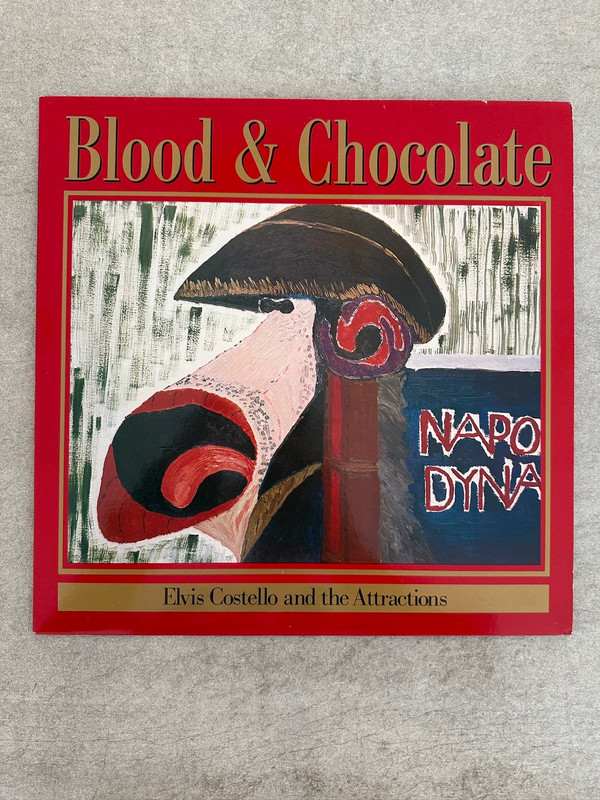 Elvis Costello and The Attractions - Blood & Chocolate vinyl
