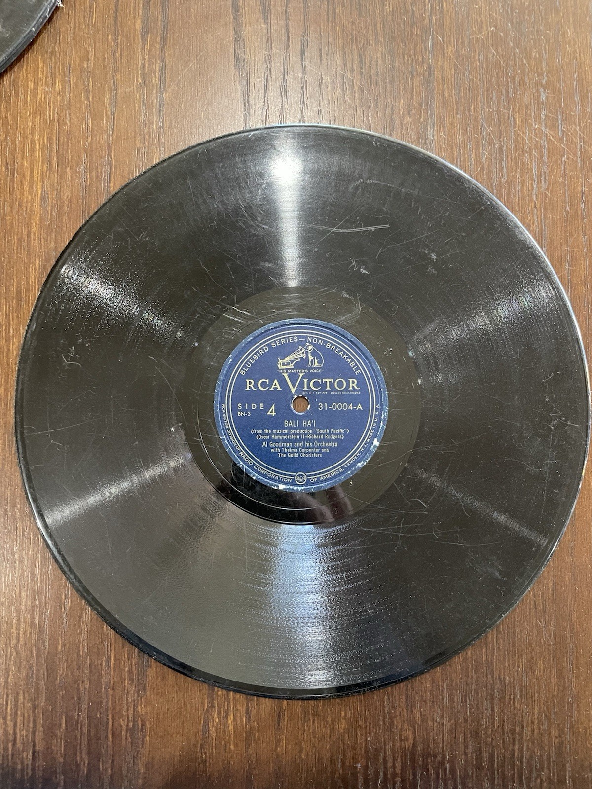 Muriel Smith 10”78 “South Pacific”  - Bali Ha’I / Wash That Man