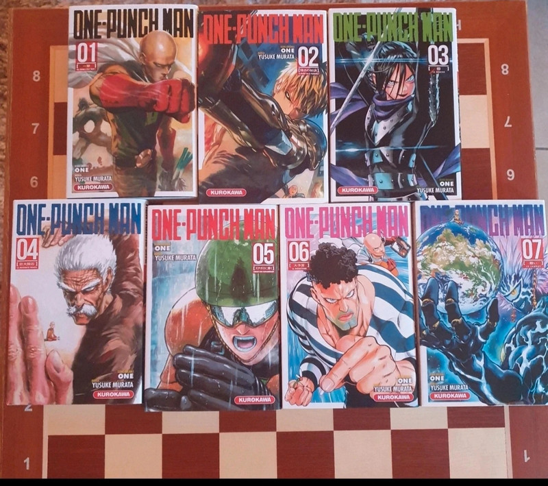 One punch man tomes 1 à 7