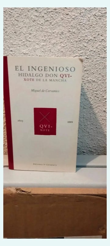 Libro El ingenioso Hidalgo Don Qvi-xote de la Mancha