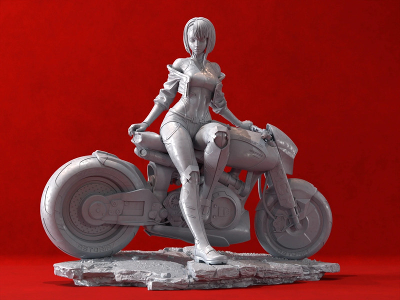 Lucy, Cyberpunk Edgerunners. Escala 1/8