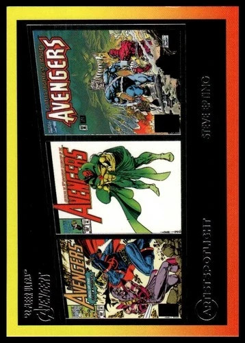 2022 Fleer Ultra Marvel Avengers Steve Epting #AS-6 Artist Spotlight
