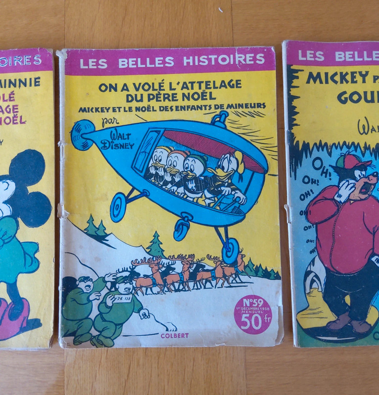4 anciens magazines ”Les belles histoires”