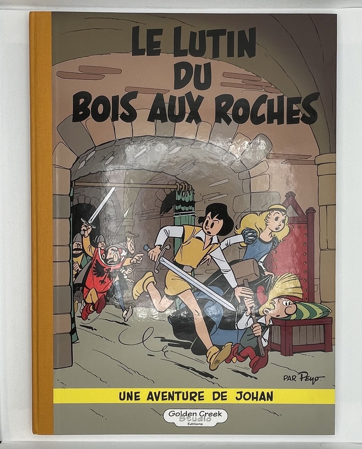 Johan et Pirlouit - TL - T 3 - Le lutin du bois aux roches - Peyo - Golden…