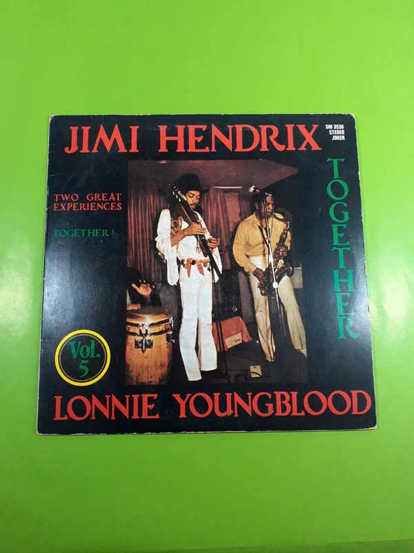 Jimi Hendrix - Lonnie Youngblood vol. 5 - disco vinile LP 1973