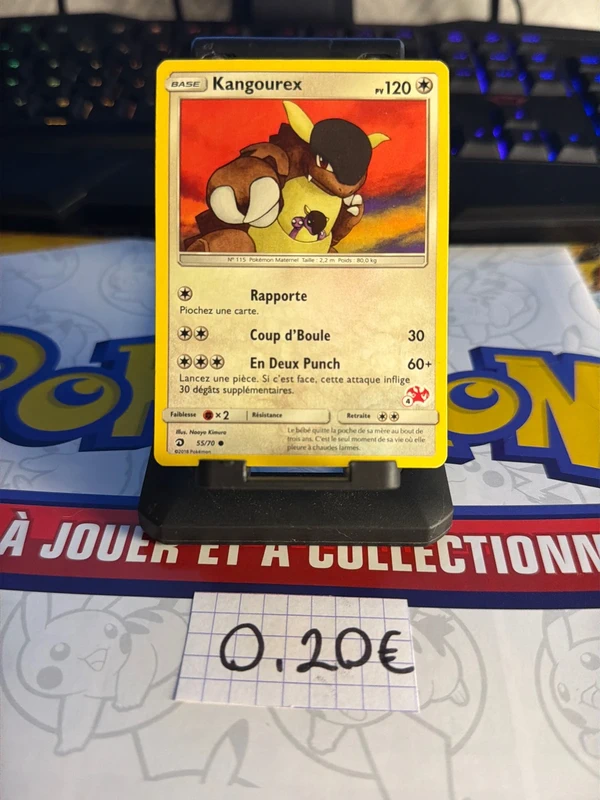 Carte Pokemon Kangourex 55/70