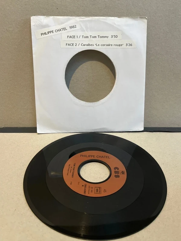 45 tours Philipe chatel disque vinyle