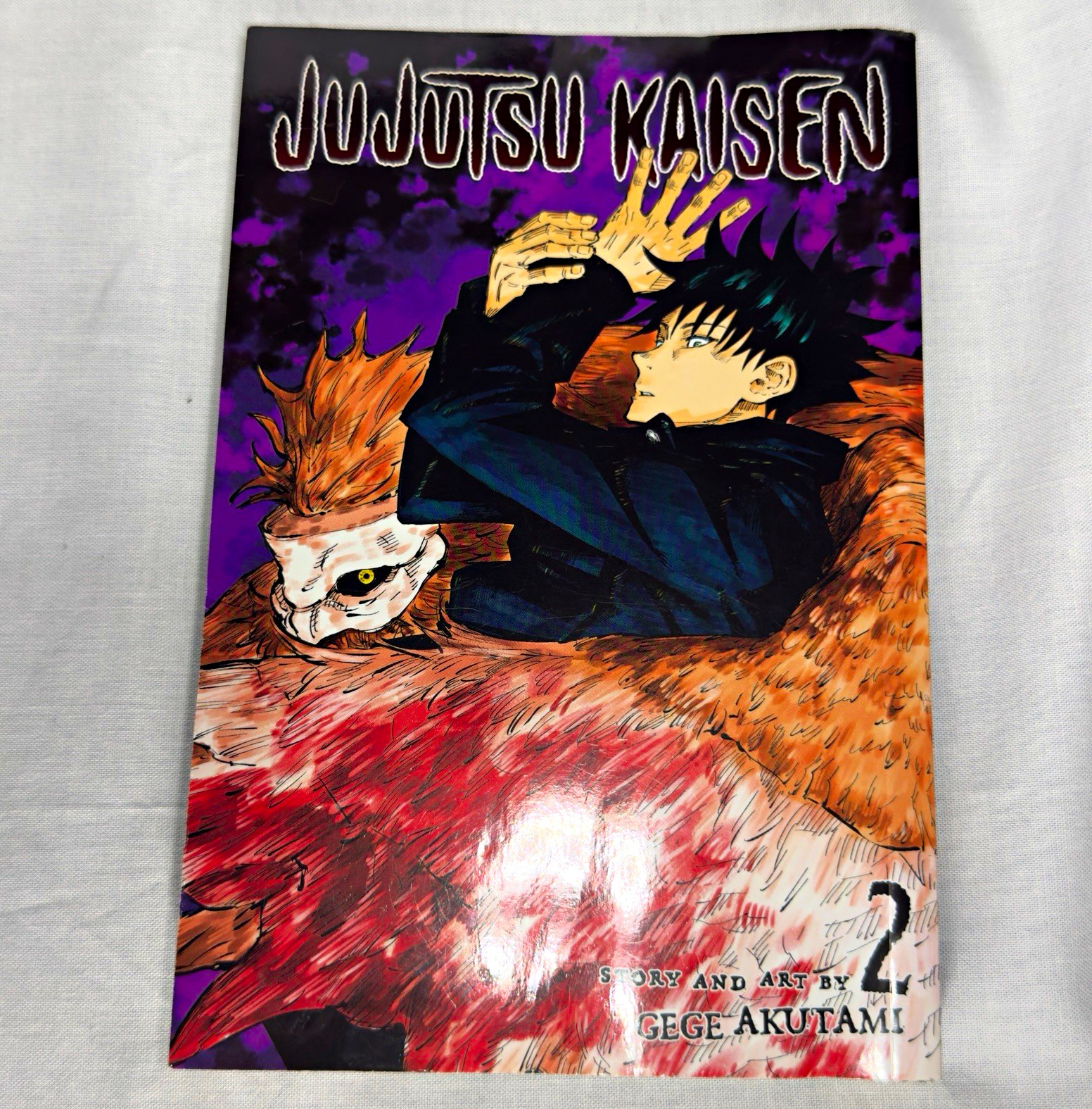 Jujutsu Kaisen Vol 2 Manga Commercio Inglese Copertina flessibile di Gege Akutami VIZ