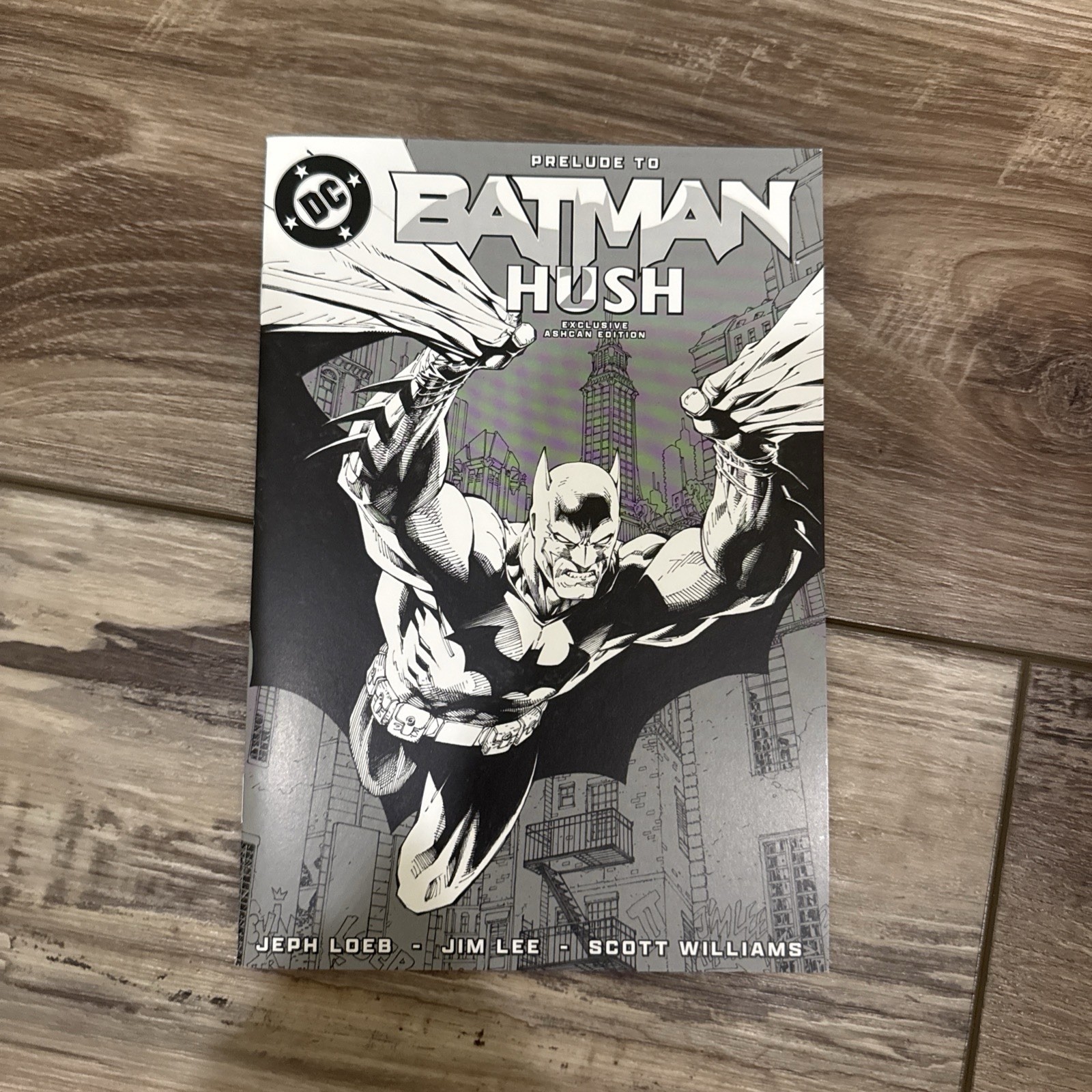 2025 Preludio a Batman Hush Mini Esclusiva Edizione Ashcan Fan Expo Mint