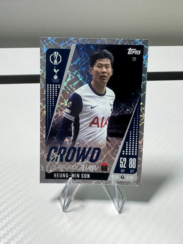 Crowd connection heung- min son Tottenham topps match attax extra 2024-2025