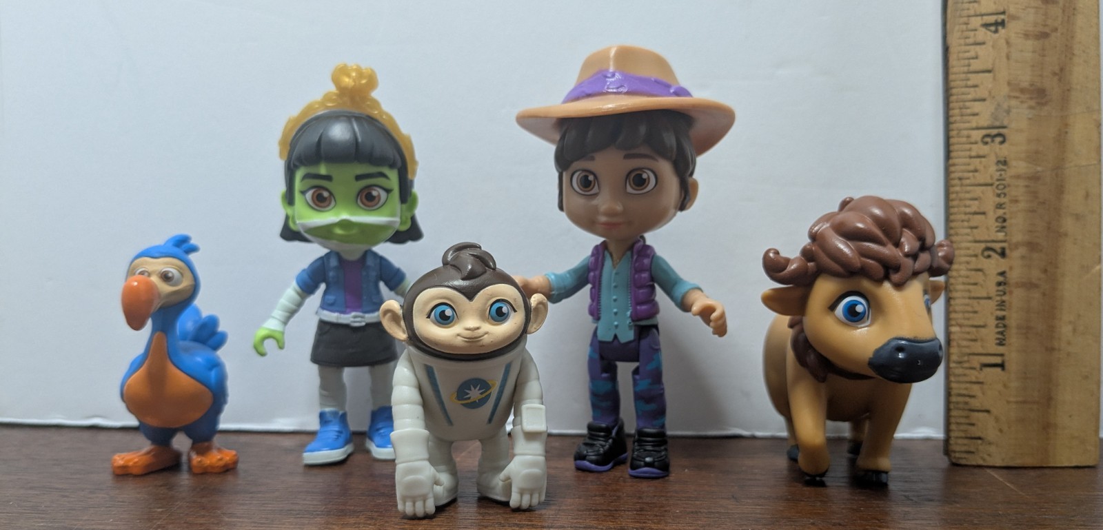 Netflix Ridley Jones Collectible Figure Set of 5