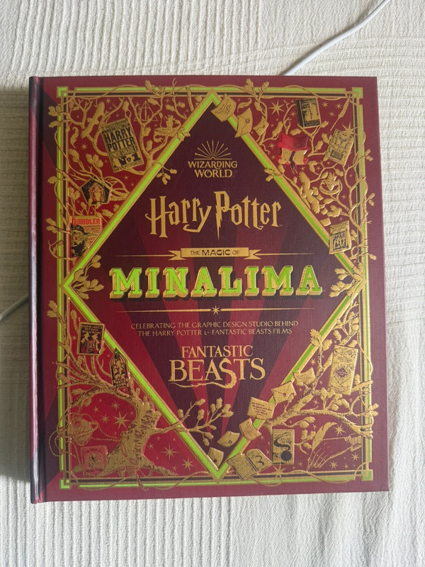 Neuwertig Harry Potter fantastische tierwesen Minalima Grafik Buch Karte des Rumtreibers