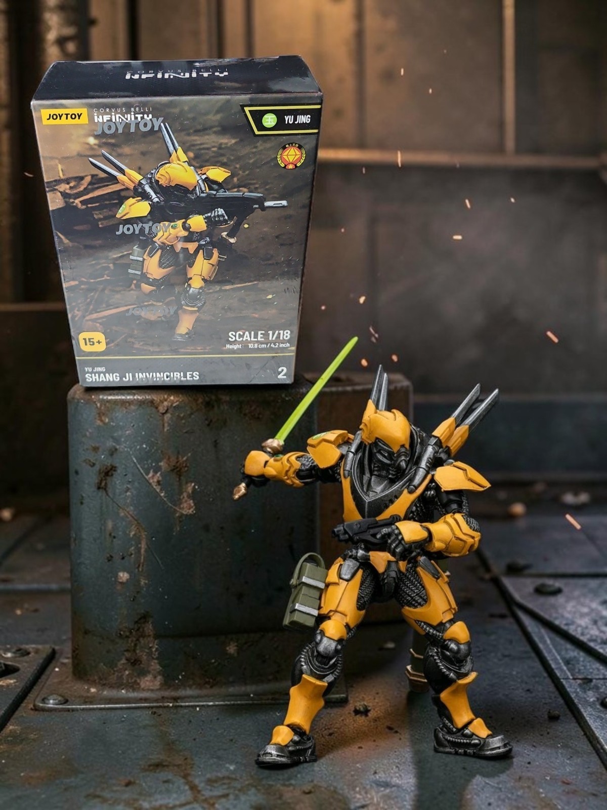 Modellino soldato JoyToy Infinity JT7158 1:18th Yu Jing shang Jilnvincible-2