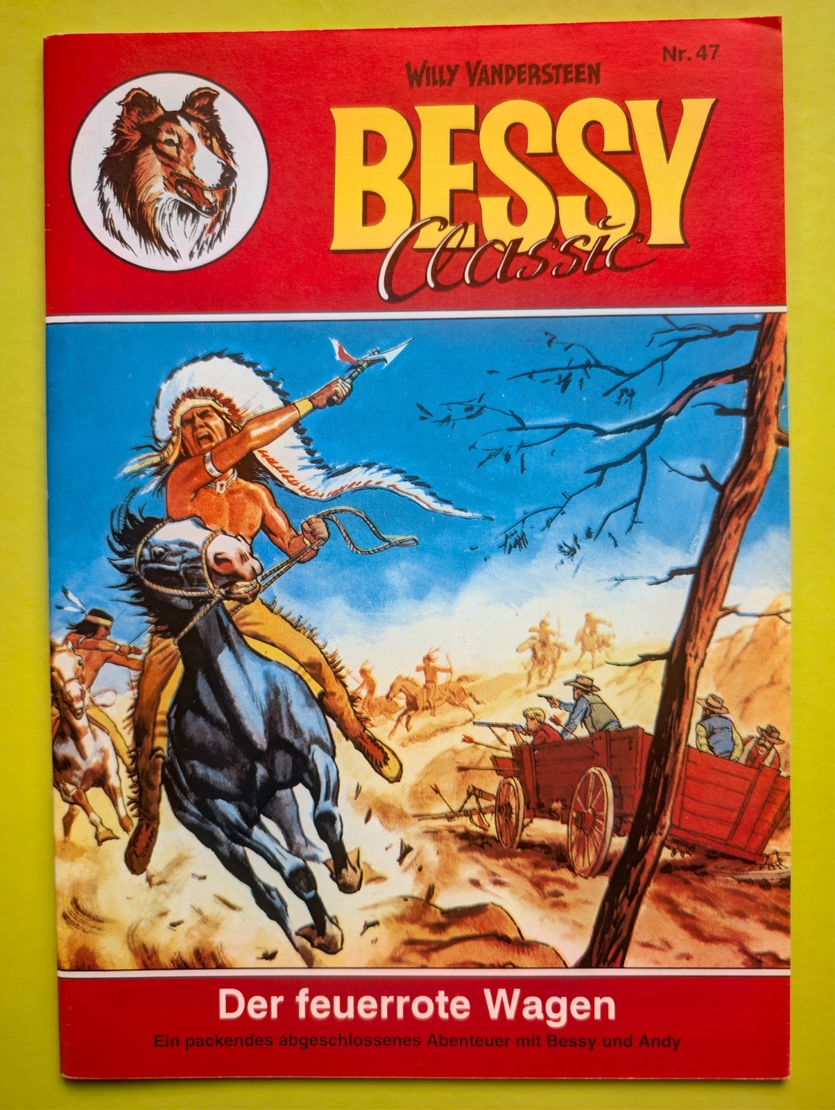 NUOVO Bessy Classic Band 47 Il carro rosso fuoco