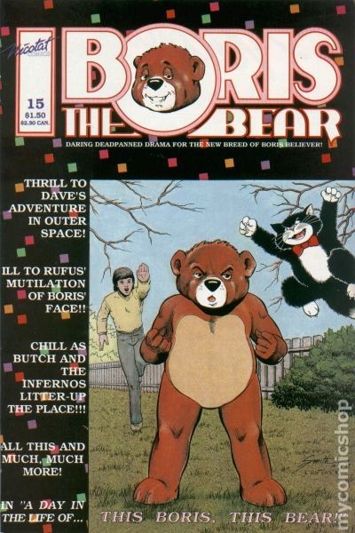 Boris l'Orso #15 FN/VF 7.0 1988 Immagine Stock