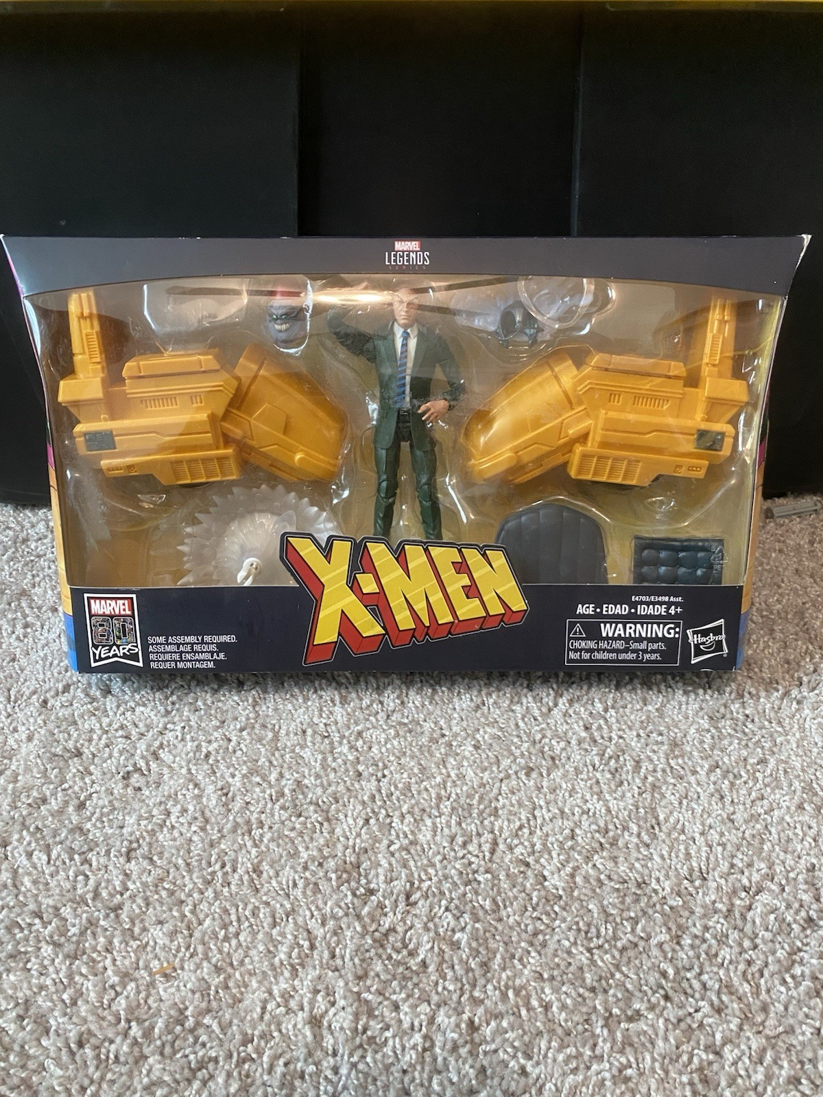Hasbro Marvel Legends Modellino X-Men Professor X 6 pollici con sedia Hover