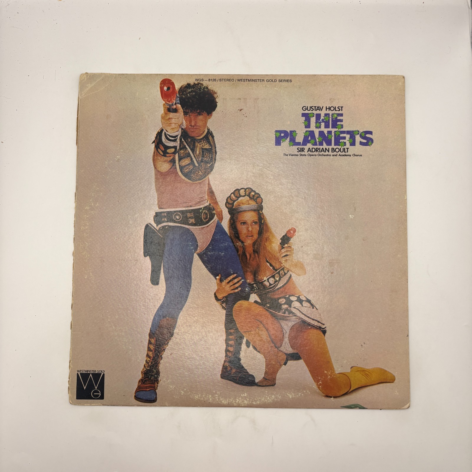 Gustav Holst The Planets Sir Adrian Boult LP Westminster Gold WGS-8126