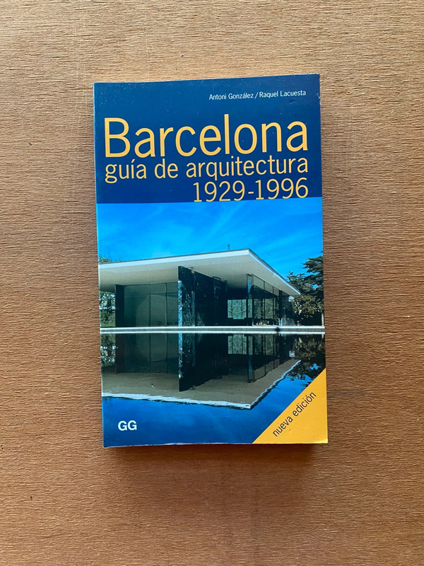 Livro Barcelona: Guía de Arquitectura 1929-1996