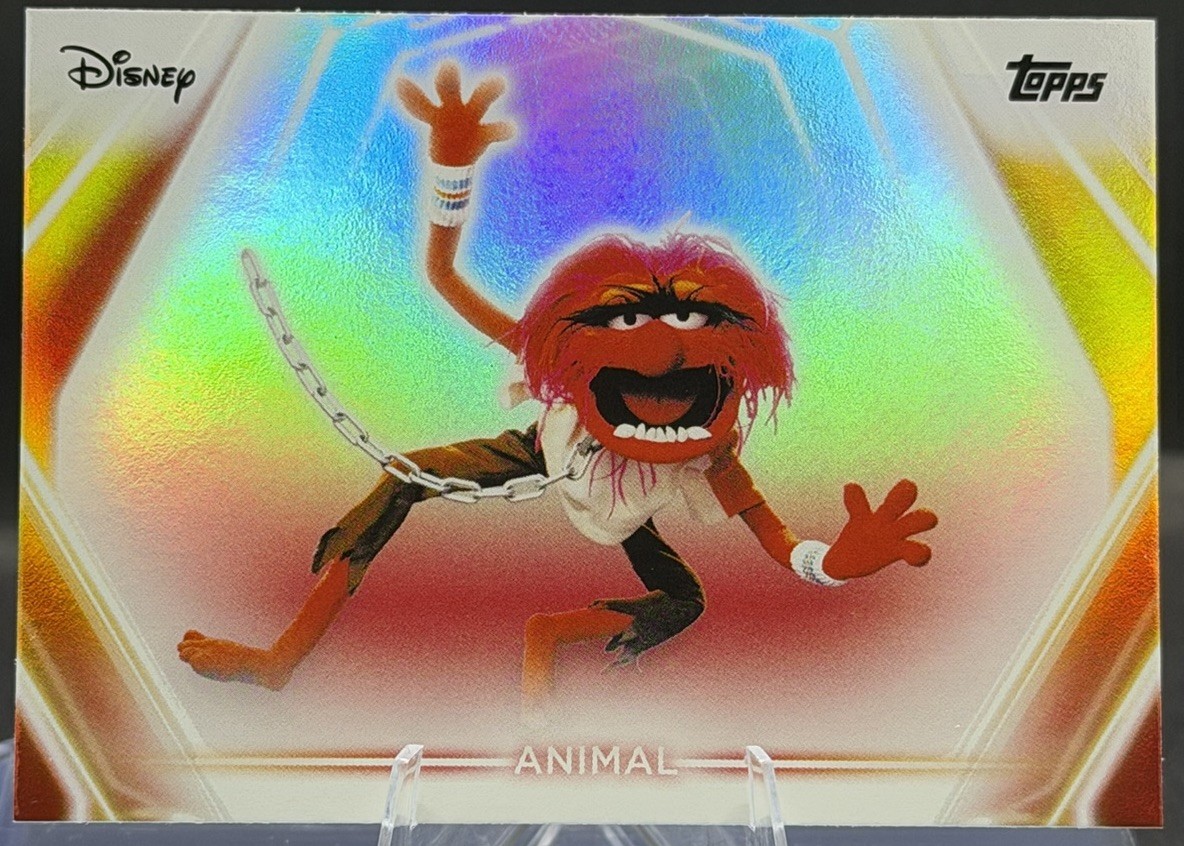 Animal - 2026 Topps Disney Neon Rainbow Foilboard #194