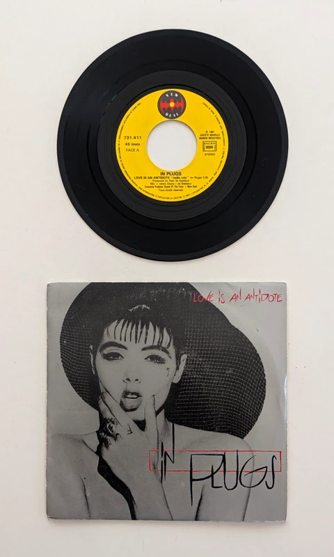 In Plugs - Love is an antidote - Disque vinyle 45 tours
