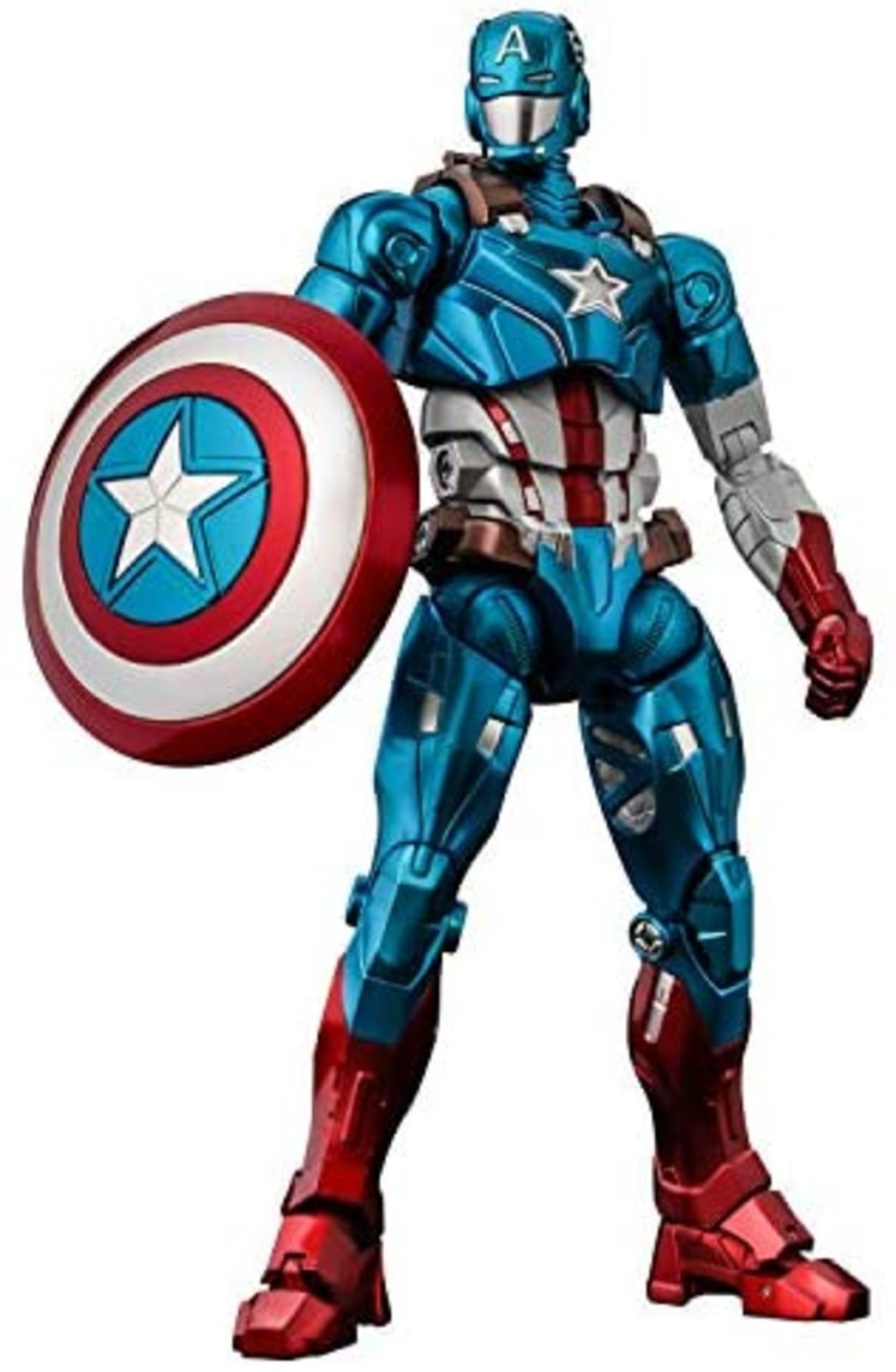 Fighting Armor Captain America Modellino pressofuso ABS non in scala Sentinel Hero