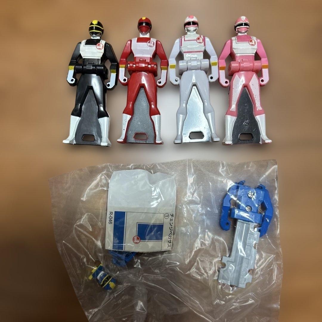 Gokaiger Changeman Ranger Key Set of 5 DX Red GP Others