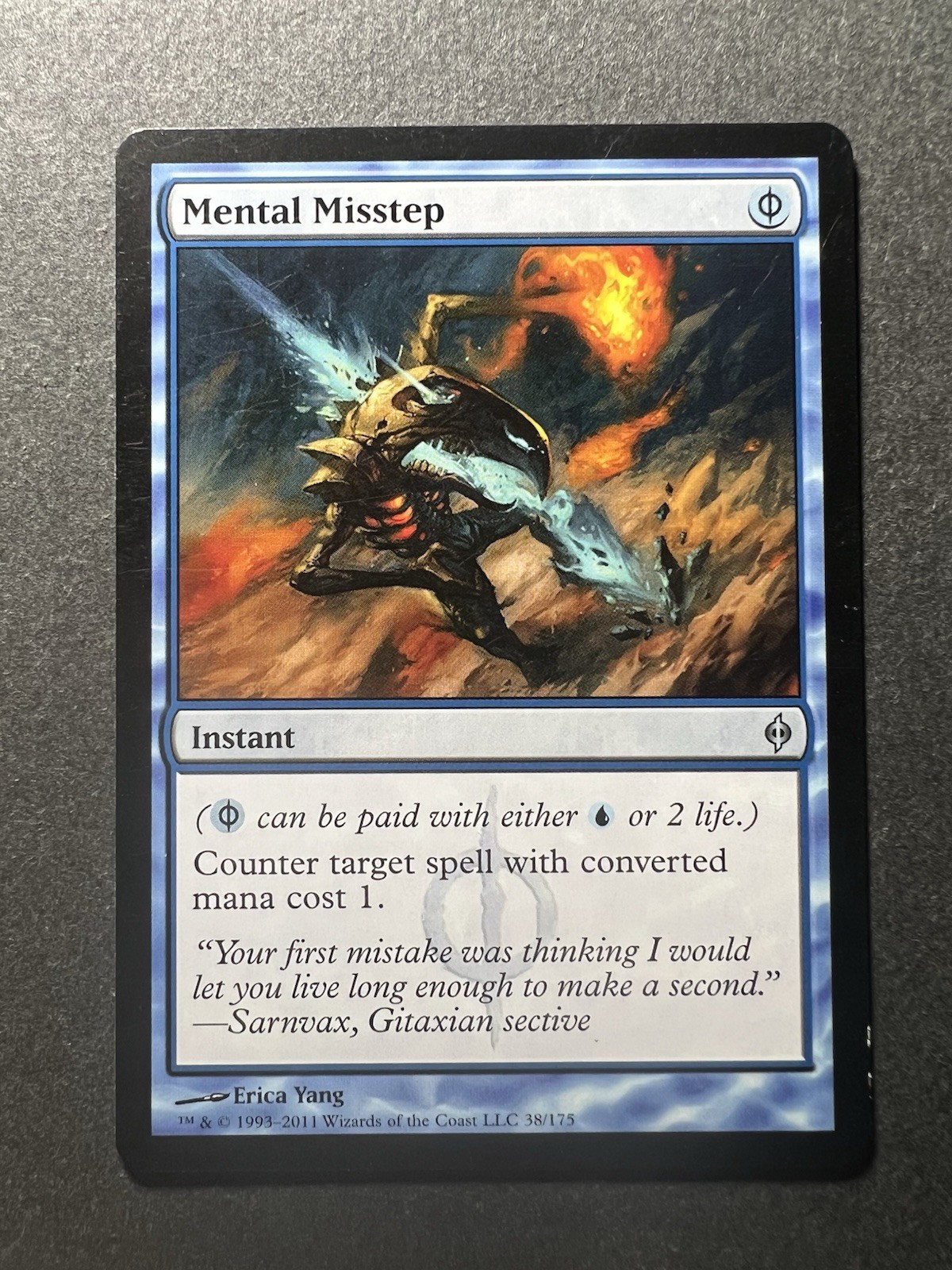 Mental Misstep New Phyrexia MTG Card LP