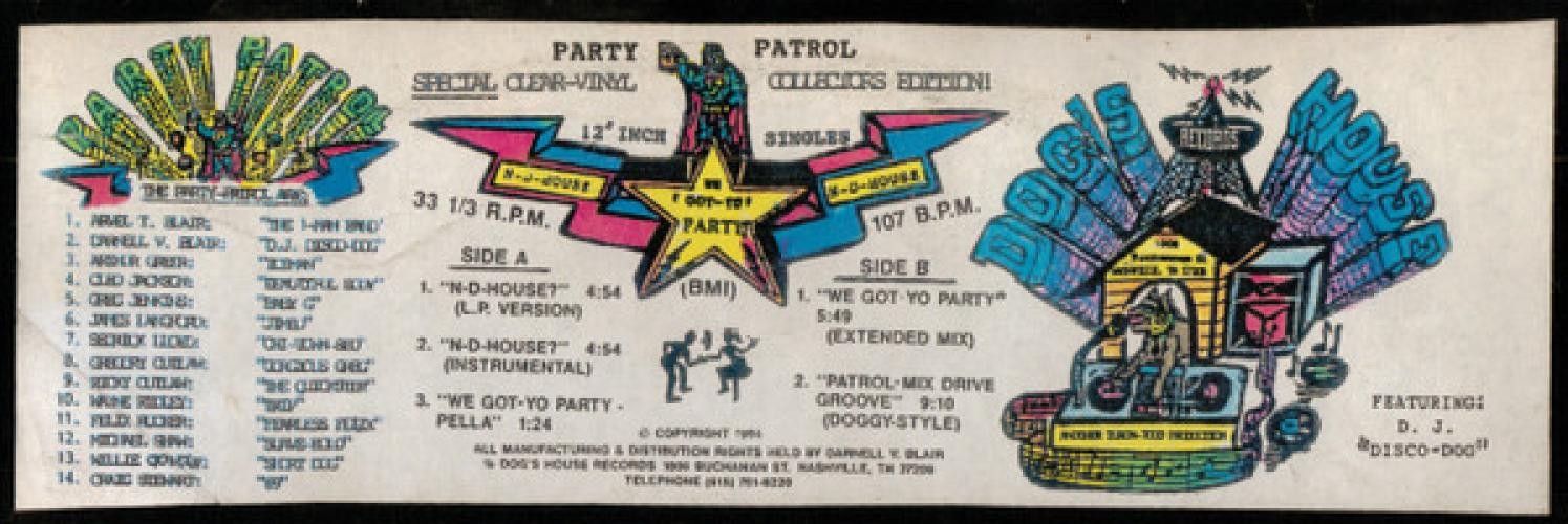Party Patrol - N-D-House? (12") (Mint (M)) - 4350715248
