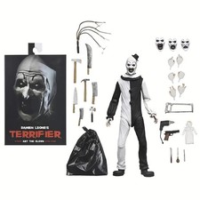 1X NECA Terrifier Art the Clown Horror 7"Action Figure Kid  Toy Xmas Gift
