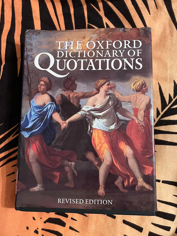 Oxford Dictionary of quotations
