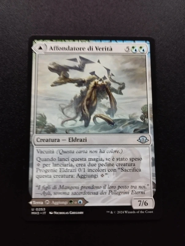Magic the gathering mtg affondatore di verità eldrazi