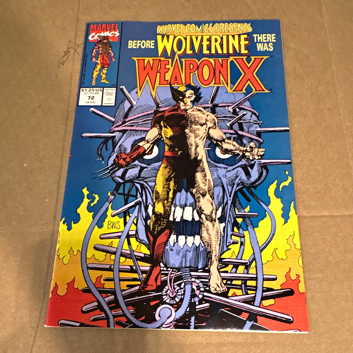 Marvel Comics Presents #72 Arma X Wolverine (Marvel Comics 1990)