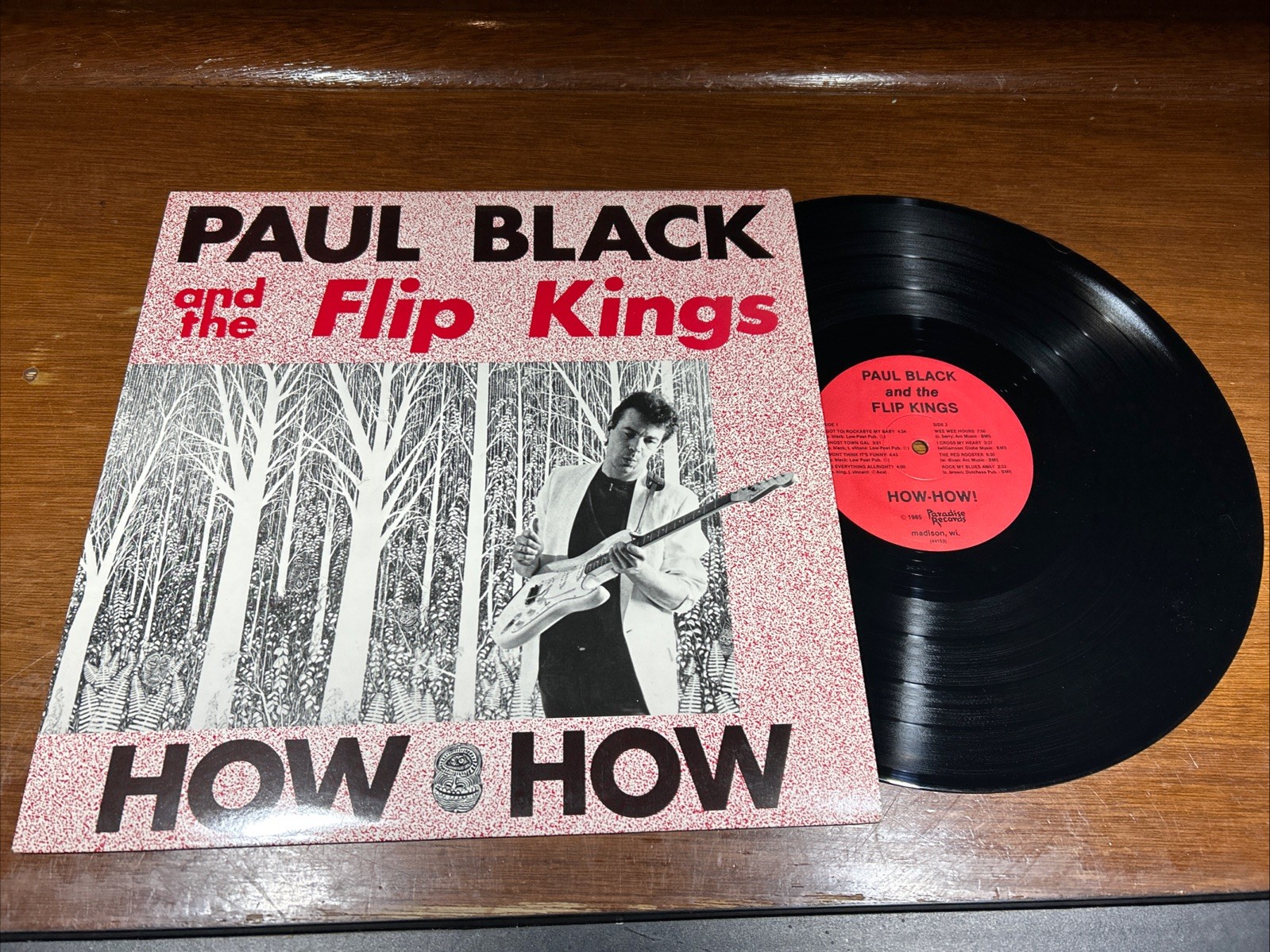 Paul Black & The Flip Kings - How How - EX