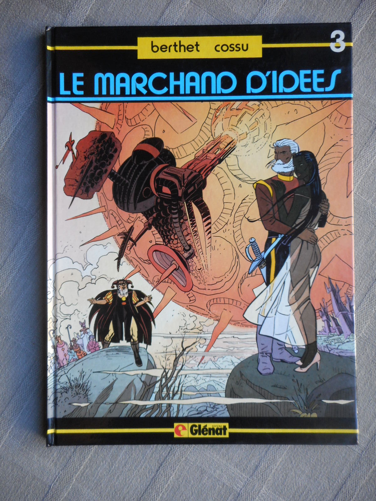 BERTHET COSSU LE MARCHAND D’IDÉES TOME 3 EO EN BON ÉTAT / TRÈS BON ÉTAT