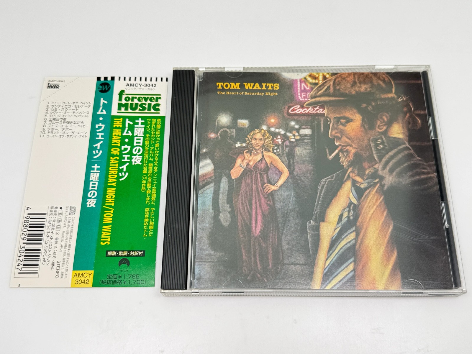Tom Waits The Heart Of Saturday Night Japan Import CD AMCY-3042