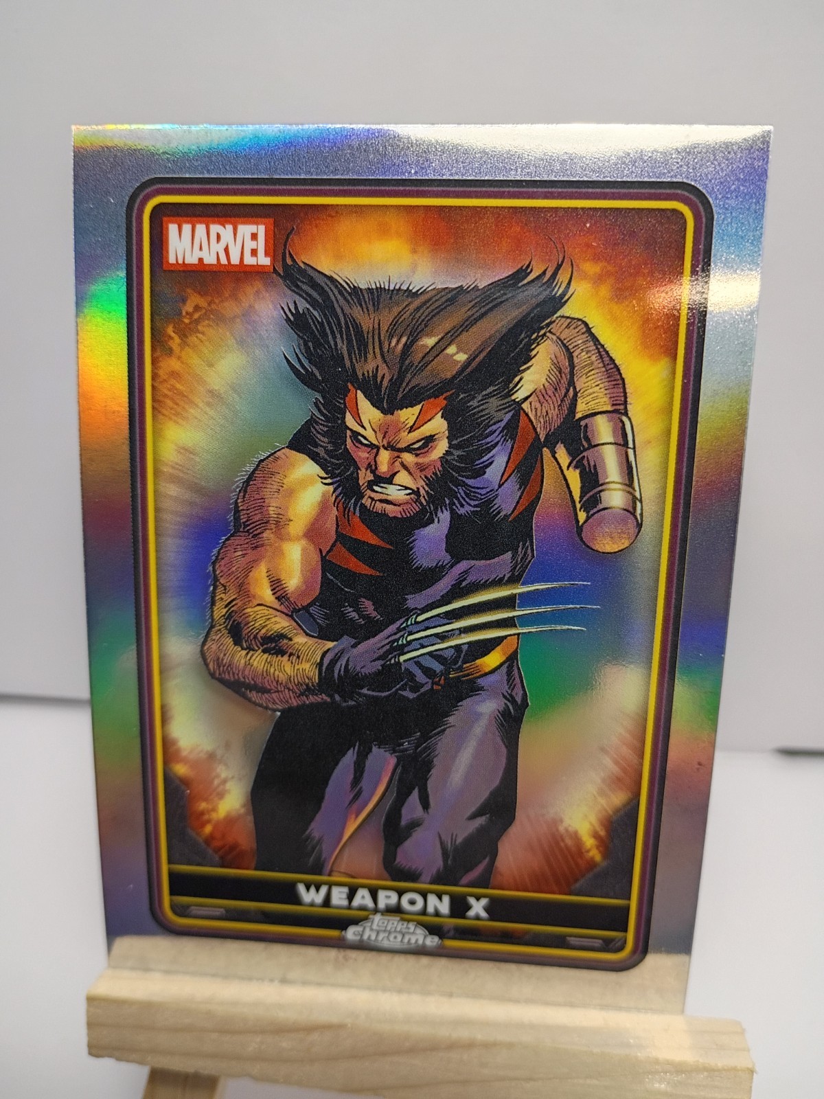 Arma rifrattore personaggi Topps Chrome Deadpool 2025 X #16