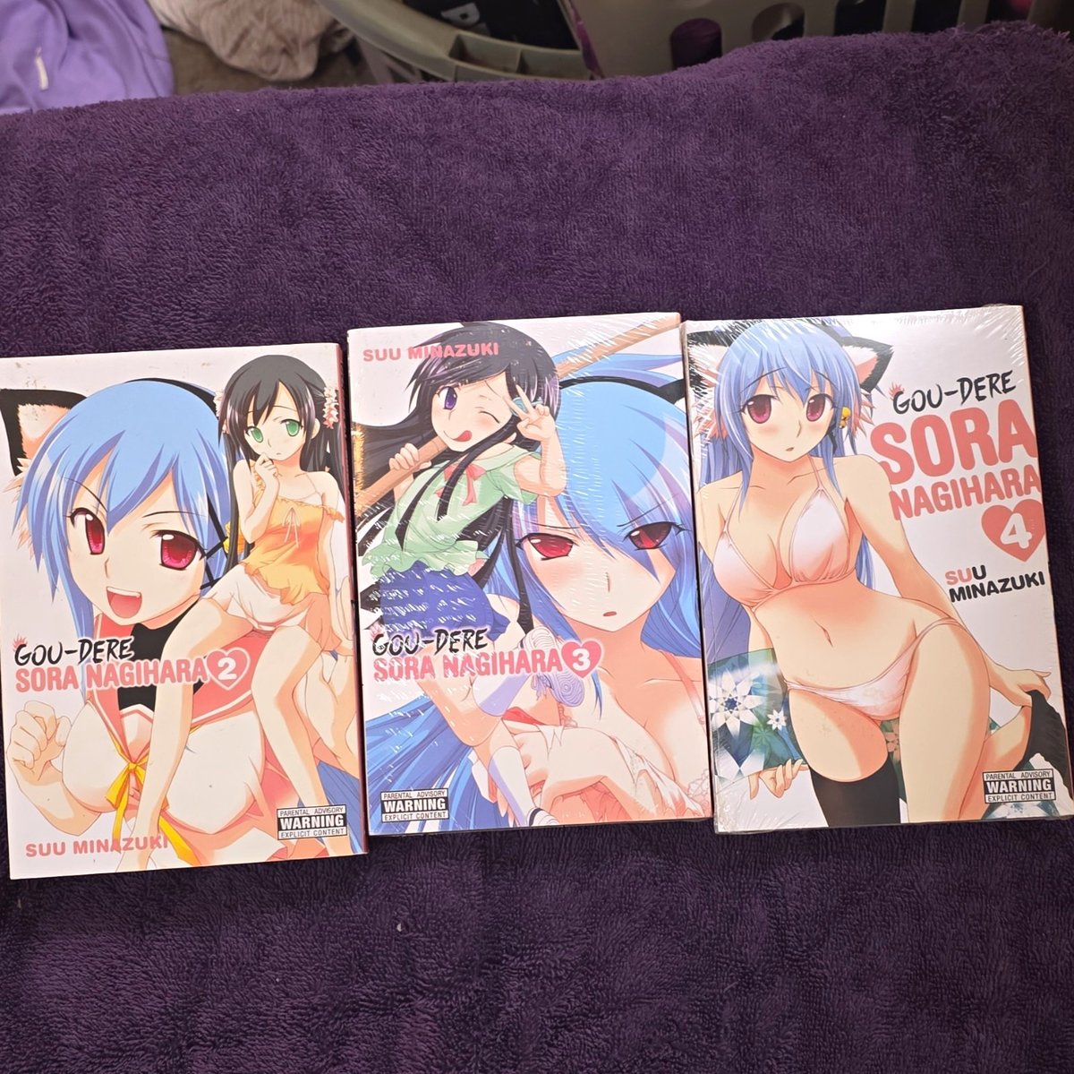 Yen Press Gou-Dere Sora Nagihara Vol. Lotto 2-4 manga TPB inglese Suu Minazuki