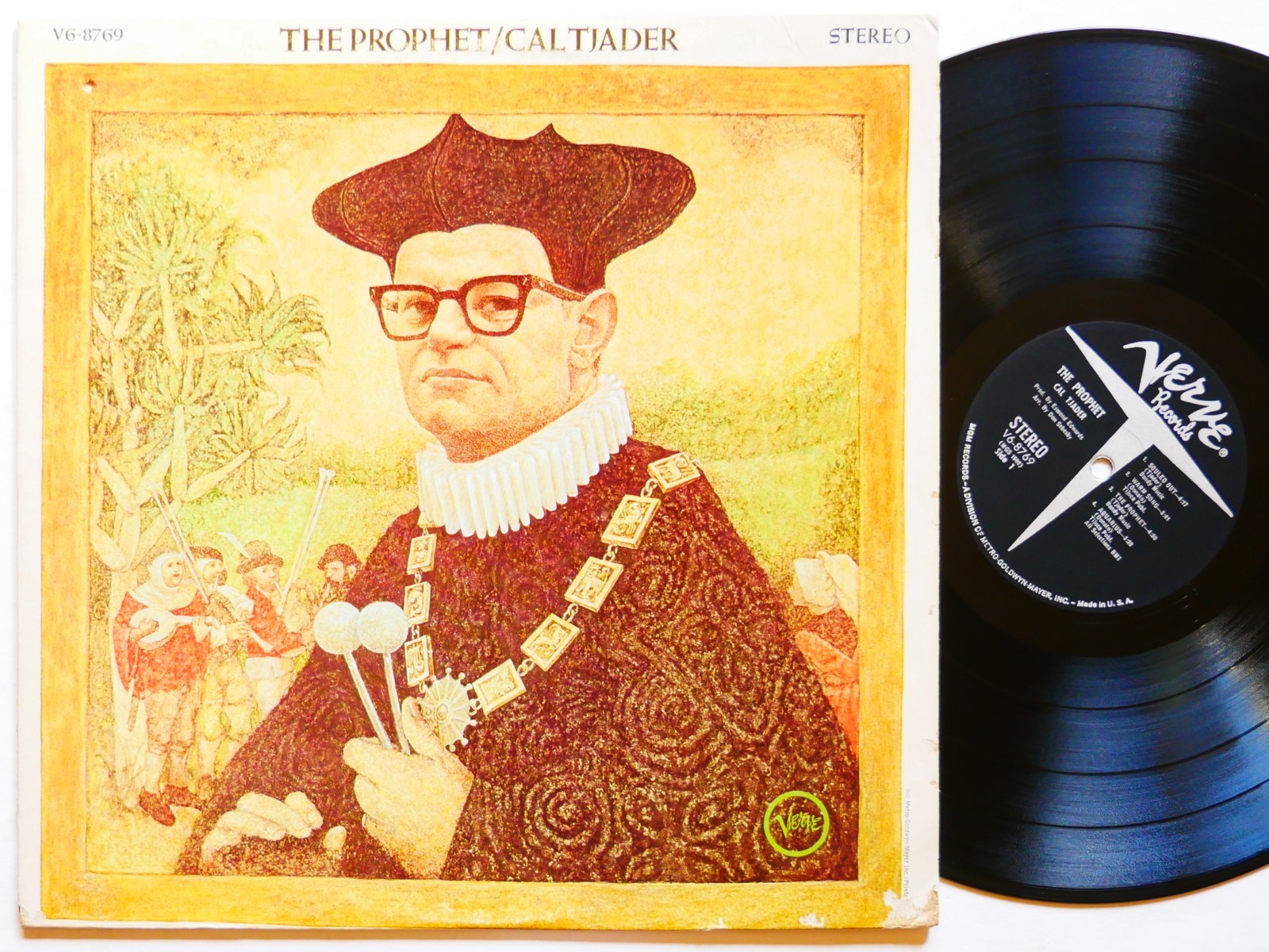 CAL TJADER The Prophet LP VERVE RECORDS V6-8769 US 1968 Joao Donato Red Mitchell